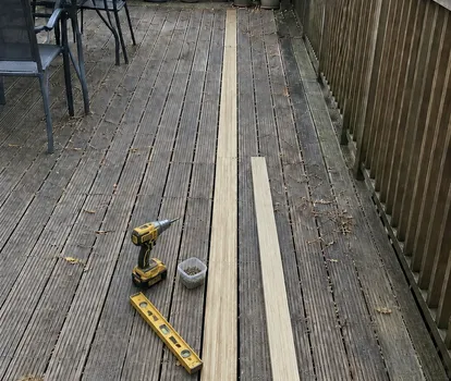 Deck Repair detail by Sunshine City Handyman