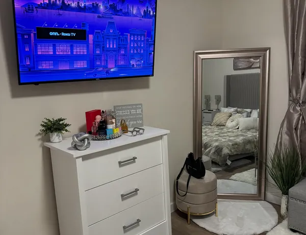 Bedroom TV Mounting and Furniture Setup in St. Pete Beach, photo 1 of 2