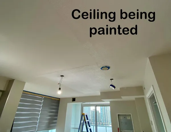 High-Rise Condo Ceiling Painting in Downtown St. Pete, photo 1 of 11