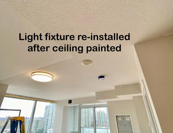 High-Rise Condo Ceiling Painting in Downtown St. Pete, photo 3 of 11