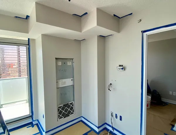 High-Rise Condo Ceiling Painting in Downtown St. Pete, photo 5 of 11