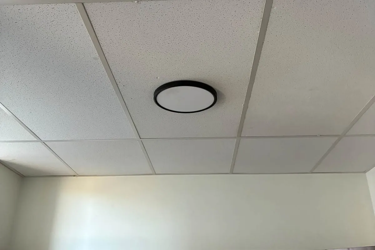 Drop Ceiling Repair and LED Light Upgrade in Pinellas Park