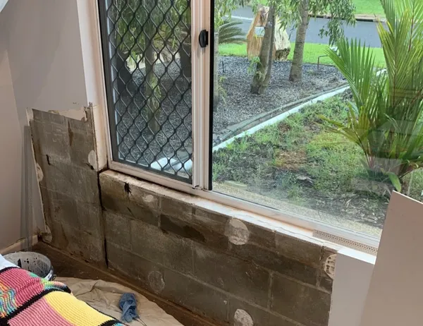 Timber Entry Posts and Window Wall Repair on Snell Isle, photo 5 of 6