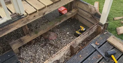 new decking and steps - Side Deck Rebuild in Largo